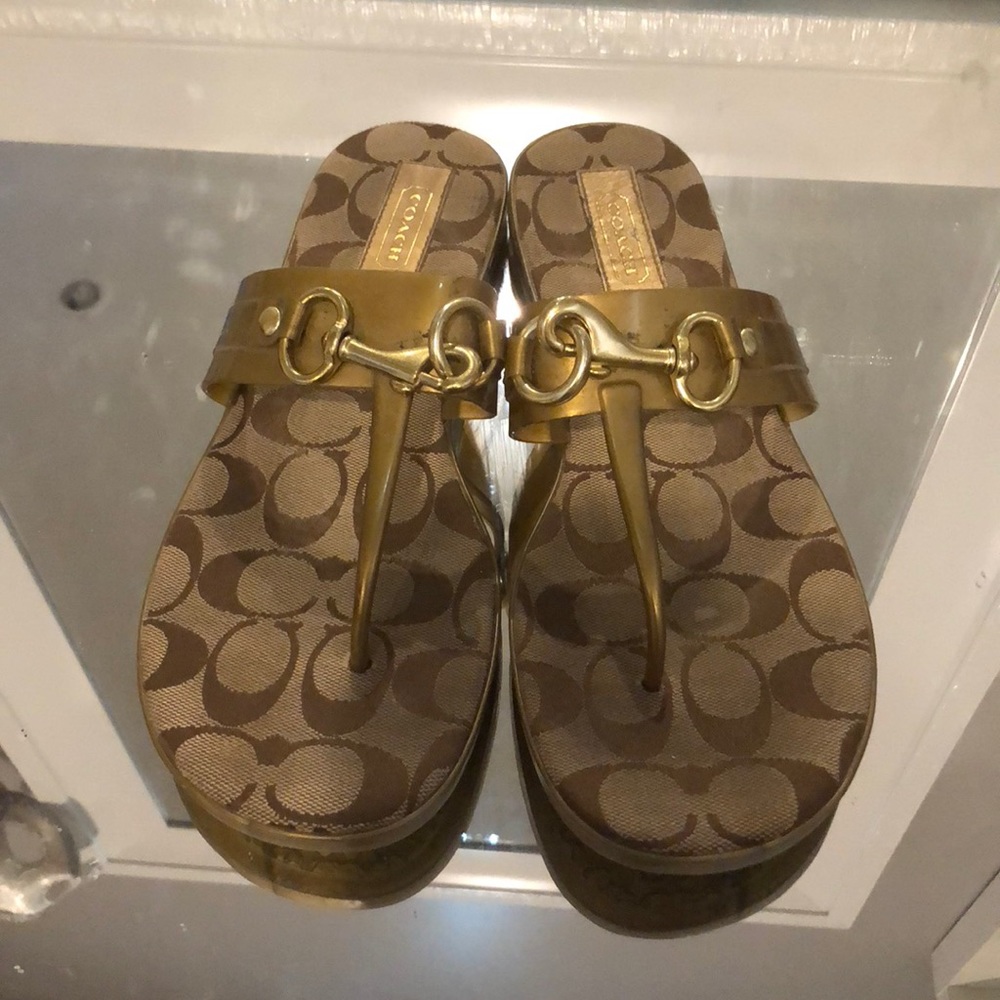 Coach sandals